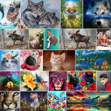 5D Diamant Diamond Painting DIY Kreuzstich Stickerei Malerei Bilder Tier
