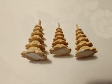 3 schöne Massivholz - Bäume Holz natur Erzgebirge Seiffen ? Erzgebirge neu