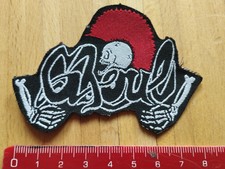 GHOUL logo patch (Discharge, Disclose, GISM, Blitz, Gauze, Poison Idea)