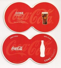 Coca-Cola - Doppel-Bierdeckel "Coke Perfect"
