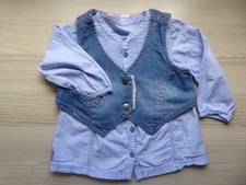Bluse mit Weste Gr. 86
