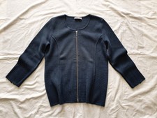 VINTAGE CARDIGAN STRICKJACKE BLAU GR. L