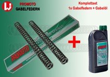 100 Promoto Gabelfedern prog. SUZUKI DR 800 S Bj. 89-90 SR42B inkl. Gabelöl Neu