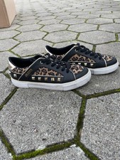 Guess Sneaker Leopard Leo Muster mit Nieten Größe 38 Damen 