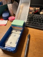 Karteikasten, A8-Karten, mit Trennern