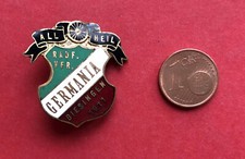 altes Fahrrad Abzeichen Radfahrverein GERMANIA Biesingen 1911 All Heil  ( M1608