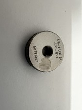 Gewindelehrring Gewindegrenzlehrring 3/8-24 UNF 2A. ANSI B1.2.  IO Seite