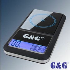 G&G AS Feinwaage Taschenwaage Digital-Waage Goldwaage Präzisionswaage Neuwertig