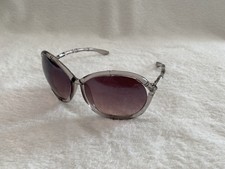 ACC Sonnenbrille Made in Italy Taupe Grau Silber Retro Boho Bambus Style NEU