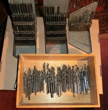 Großes Konvolut Metallbohrer 145 Stück,3 Metallboxen , alle gt. Zustand