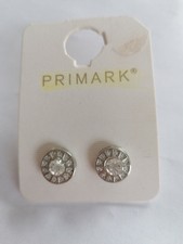 Modeschmuck  Ohrringe Primark Stecker mit Glitzer Neu und unbenutzt 