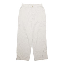 Fashion Bug beige Regular Wide-Leg Hose Damen w31 l31