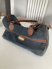 LUIGI ROSSI INTERNATIONALE REISETASCHE ÜBERNACHT KLEIDUNG TASCHE GRÜN BRAUN STILVOLL
