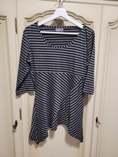 Janina langes Shirt 40 Oberteil Gestreift