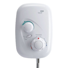 Mira Event XS hinten gespeist Thermostat Power Dusche weiß neu versandkostenfrei