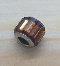 Original Swarovski Charm mit braunen Strasssteinen - für Pandora Armband - Neu