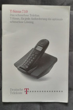 Bedienungsanleitung Telefon T-Sinus 710 von der Deutschen Telekom