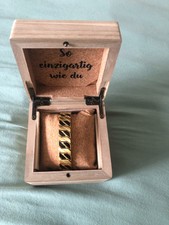 +++***Holzkern Herrenarmband+schwarz/gold+Ovp m.Rechnung+++***