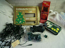 Konvolut 3x neu+alt: Mini Lichterkette Christbaumbeleuchtung Lichter Vorhang