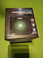 Portabler Bluetooth speaker LED light effect