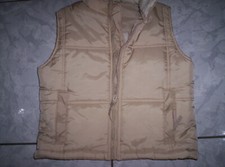 WINTER - Stepp-Weste,beige, neuw. Gr.122/128