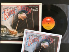 JEFF WAYNE 96006 Krieg der Welten War Of The Worlds 2LP 1978 4x NM Curd Jürgens!