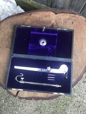 Vintage 1950/60er FAIRBANK'S BEAM BALANCE WAAGEN Etui Chrom Apotheker Schmuck