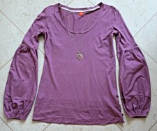 Hugo Boss Orange Label Damen Langarm T Shirt Bluse Jersey Gr M 38 Baumwolle Neuw