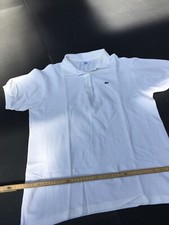Lacoste Poloshirt Weiß Vintage Retro