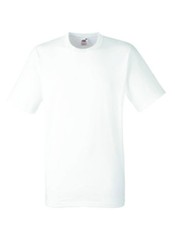 10er Pack weiße Fruit of the Loom T-Shirts Heavy Cotton