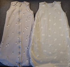 0-6 Monate Unisex Schlafsack Beutel Konvolut 2,5 Tog Mädchen Junge Next White Company