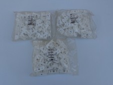 150 Stück Rohrclips Doppelt 12mm mit Gewindehülse M6 Doppelclip Rohrschelle 