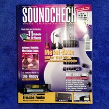 Soundcheck Fachblatt 09-2003, Matthias Jabs, Scorpions, Die Happy, Di-Boxen