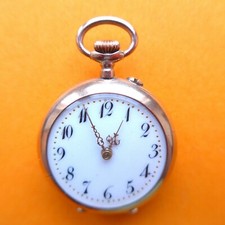 DAMEN TASCHENUHR, wohl Gold - 0,333, Zylinderhemmung, gute Funktion, ca. 1915