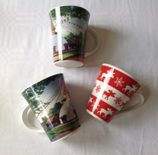 3 Stück Kaffeebecher Tasse mit Motiven