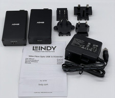 Lindy 42708 Fibre Optic USB 3.0 Extender NEU