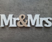Mr & Mrs Holzschild Zur Hochzeit Deko