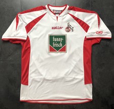1. FC Köln Fußball Retro Vintage Trikot Saller Gr. XXL funny frisch Saison 03/04