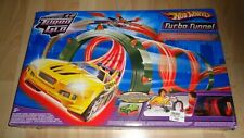 Hot Wheels Electronic Turbo Glow Turbo Tunnel Race Track Set,NEU!lesen,Rarität!