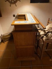 Retro Hausbar Kellerbar in Eiche 40 Jahre alt super Zustand 