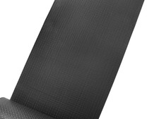 friedola schwarze Matte Bodenbelag +LÄNGENWAHL+ Waffelmuster Noppenmatte 