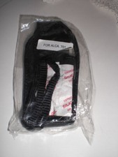 Handytasche, Leder -Tasche für Alcatel 701, Leder Schwarz, Neuware NOS
