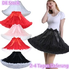 Damen Petticoat Unterrock Rockabilly Tutu Röcke Swing Tanzen Kleid Cosplay Rock