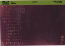 Yamaha Aerox YQ50 Microfilm Microfiche Teile Katalog 2003