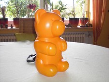 Messow Teddybärchen orange 31cm Lampe - Bärenlampe Teddy Bär Bärchen - Vintage