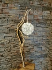 Stehleuchte Stehlampe Treibholz Schwemmholz Massiv  Design Lampe Lampenschirm 