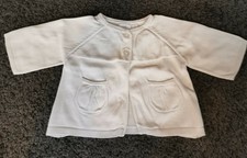 Strickjäckchen Strickjacke Jacke mit 3/4 Ärmeln Mexx beige - Weste Bolero Gr 68