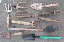 Job Menge Gartengeräte Gabeln Gartenschneider Kelle etc