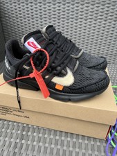 NIKE PRESTO OFF WHITE 42,5 BLACK US 9 TOP