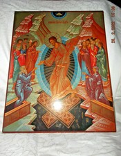 Heiligen Bild Holz 40cm hoch und 31cm breit